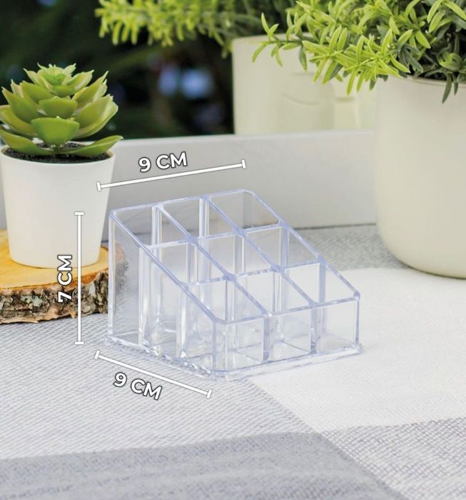 Прозрачный органайзер для косметики