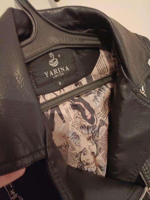 Кожаная куртка молодежная