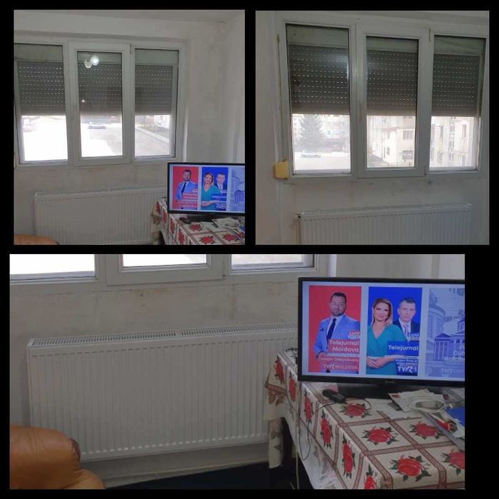 Vând apartament 3 camere etaj 1  tecuci bloc la strada zona profi cina