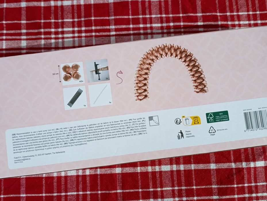 Arcadă decorativă de masă