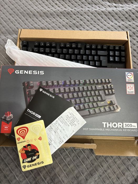 Клавиатура Genesis Thor 303 TKL