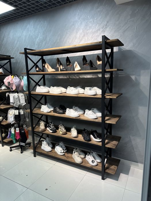Мебель LOFT. Торговые стелажи.
