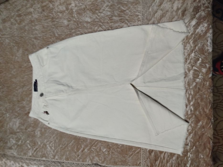 Юбка белый модный стиль