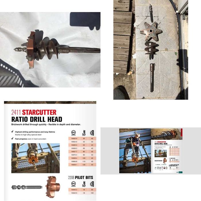 Sapa de foraj ruseasca diametru 75 mm ( 1.200 lei)