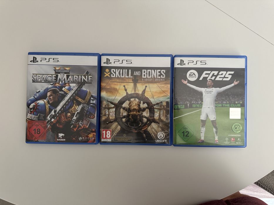 Skull and bones , space marine 2 , fifa 25