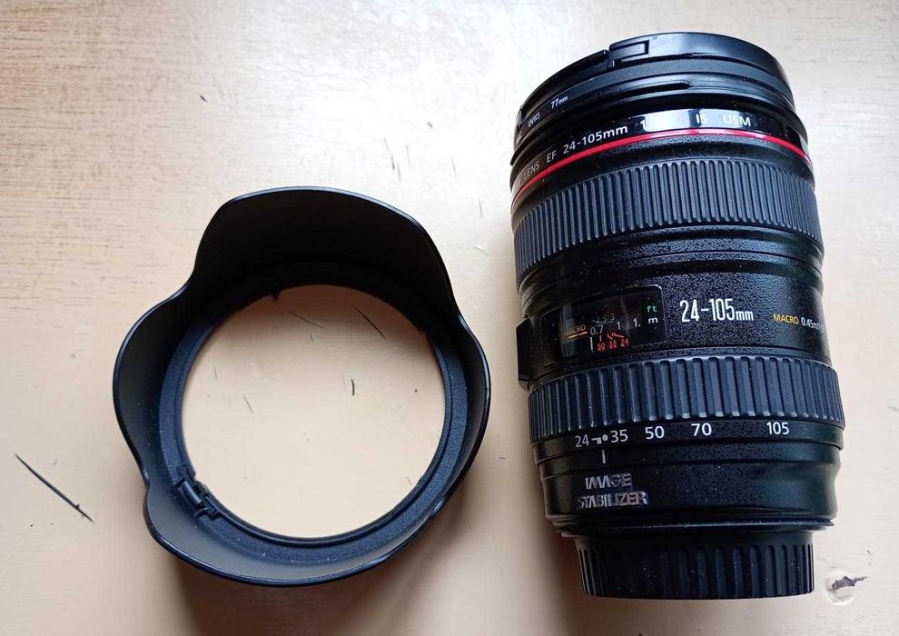 Обектив canon EF 24-105/4 IS USM