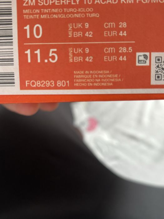 Ghete nike Superfly 10 , 44