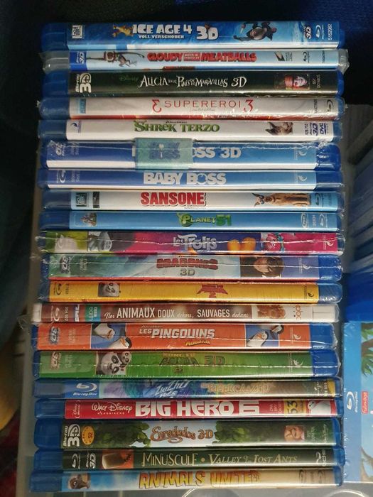 Filme si desene animate pe bluray