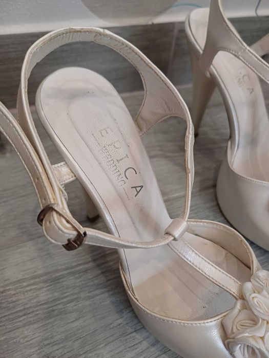 Pantofi cu toc Mireasa