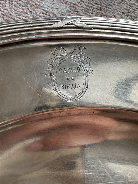 Farfurie argintata christofle (Casino de Sinaia)