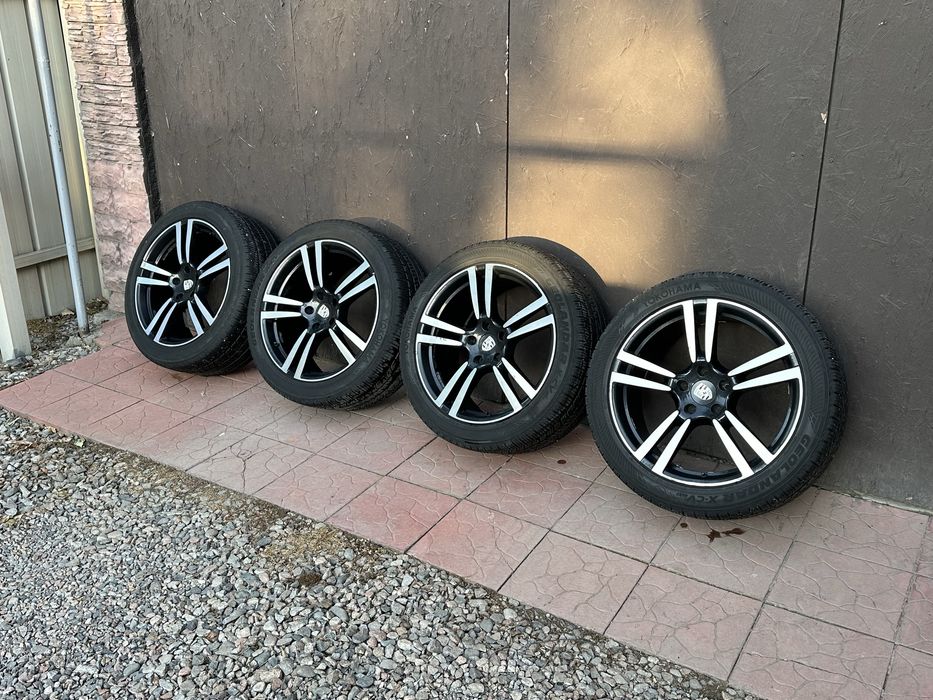 Кованные диски на Porsche Cayenne