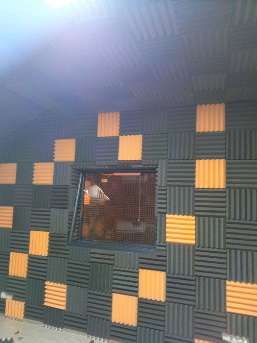 Шумоизоляция и шумоподавление. Акустический поролон для студий.