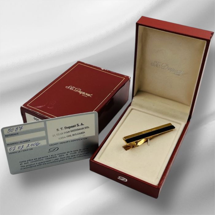 S.T. Dupont Tie Clip – 2006г нов фул комплект
