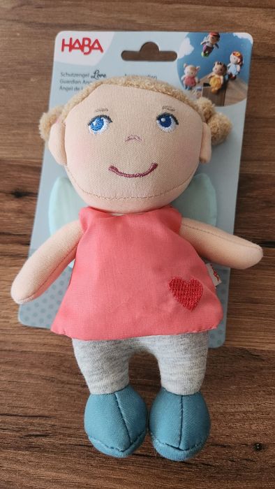 Кукла Haba Guardian Angel Lucy малка кукла бебе ангелче