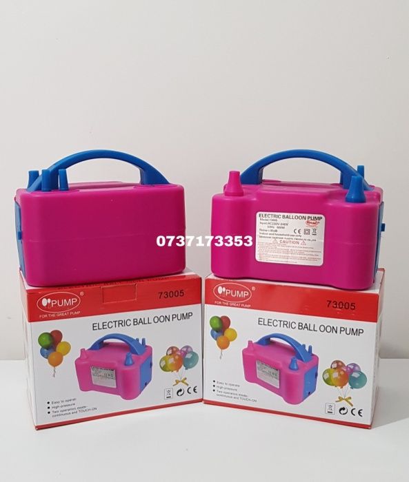 Aparat electric/pompa de umflat baloane/compresor 73005