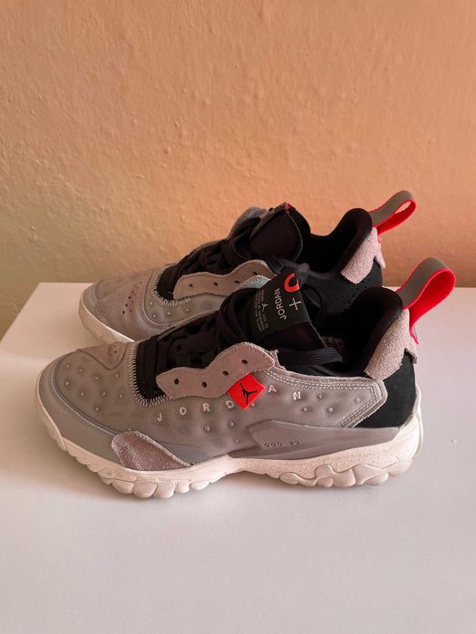 Jordan Delta 2 Grey Fog Black-Sail-College Grey / Найк Кецове (EUR 41)