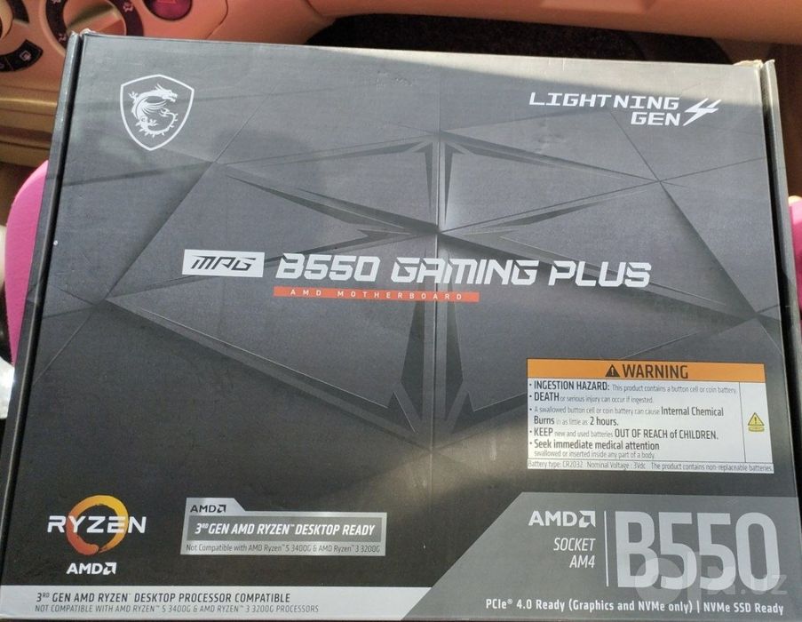 Ryzen 7 5800x и Msi B550 Gaming Plus