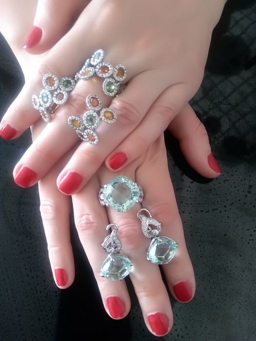 Новые! Роскошные с Брюсселя с королевскими НАТУРАЛЬНЫМИ камнями