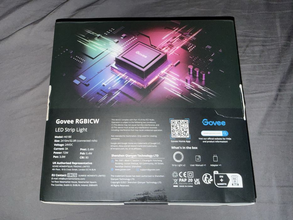 Banda led Govee RGBIC - 2 x 10m - 20m