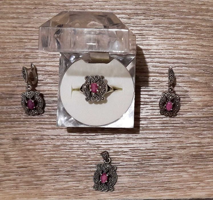 Набор из серебра 925 пробы