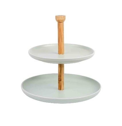 Керамична фруктиера на две нива