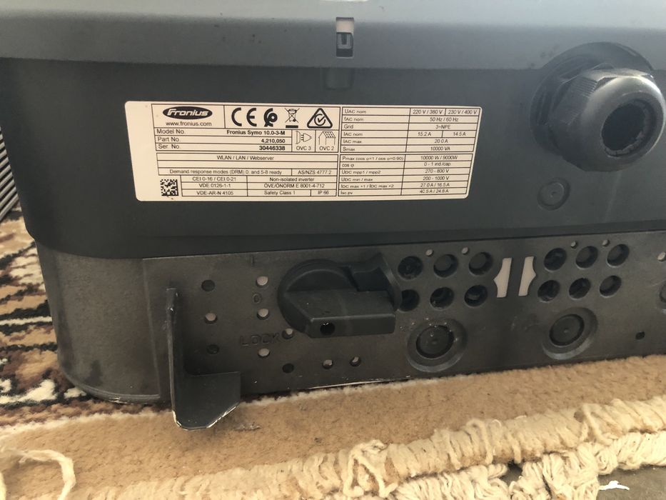 Fronius 10kw - 15kw 380v