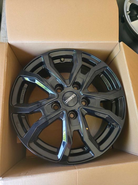 4 Jante Aliaj 5x120 16'' 6.5J ET 51 6.5J - DEDICATE VW Transporter T5 T6 T7 Multivan Caravelle - NOI - SIGILATE !
