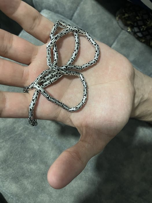 Продается серебрянный трос 925 проба Лисий хвост