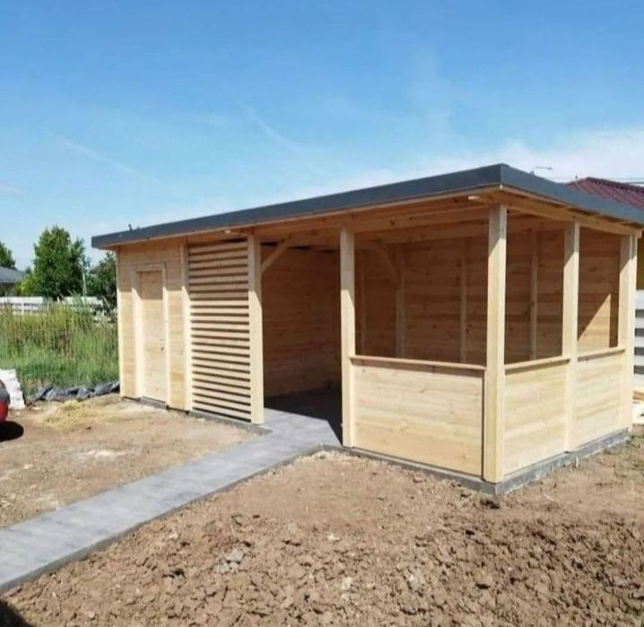 Facem foișoare terase magazie de depozitare căsuțe din lemn