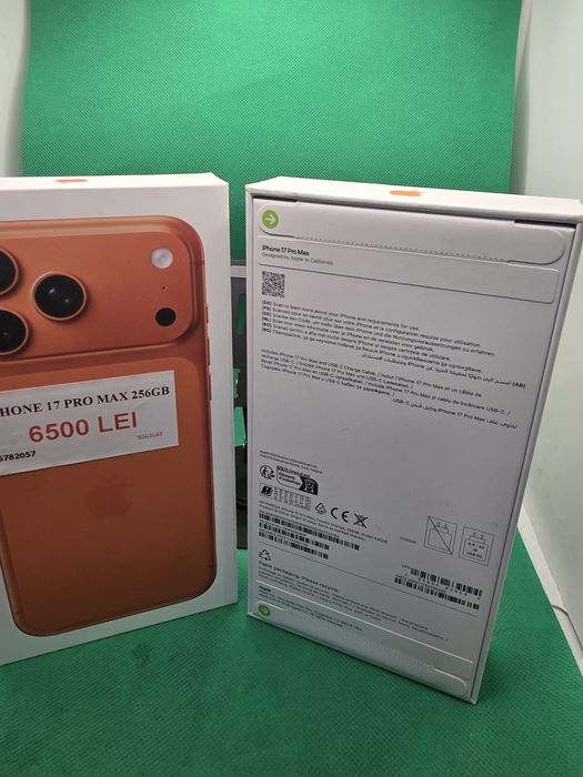 Iphone 17 Pro Max 256GB•Sigilat •Amanet Lazar Crangasi •57820,1
