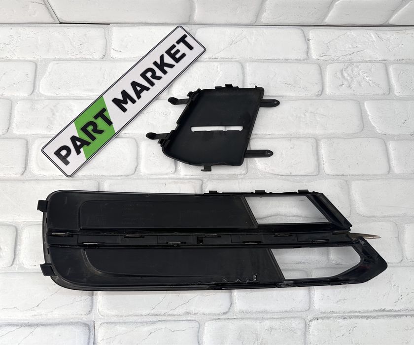 Лява решетка AUDI A6 C7 ALLROAD Фейслифт 4G0807647M 4G0807681AL