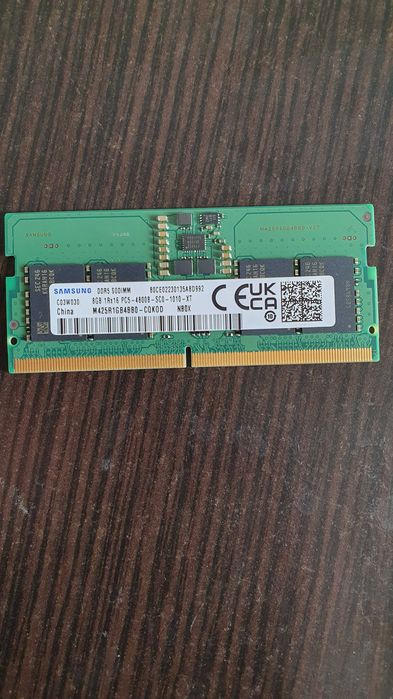 RAM DDR5 8GB 4800 MHz CL40 1.1v Memorie Samsung memorii rami laptop pc