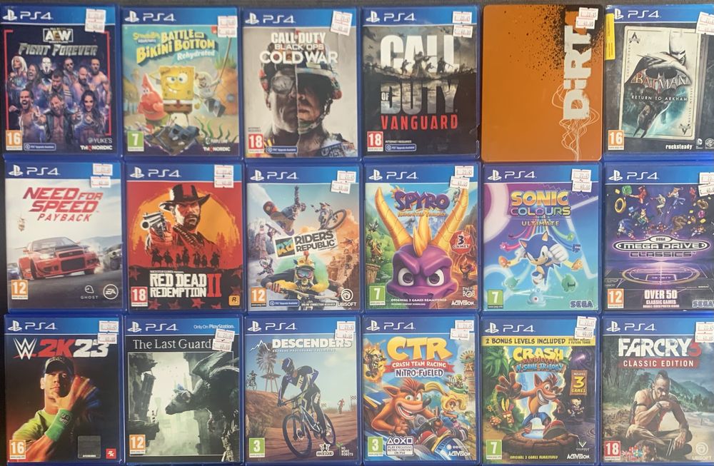 PS4 игри Playstation 4/ Плейстейшън 4 игри - 20.45€ за брой