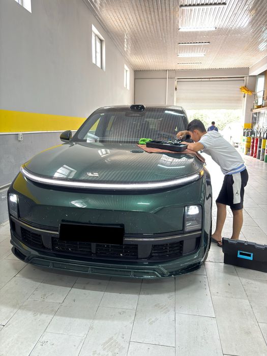 Ремонт лобовых стекол, трещина скол