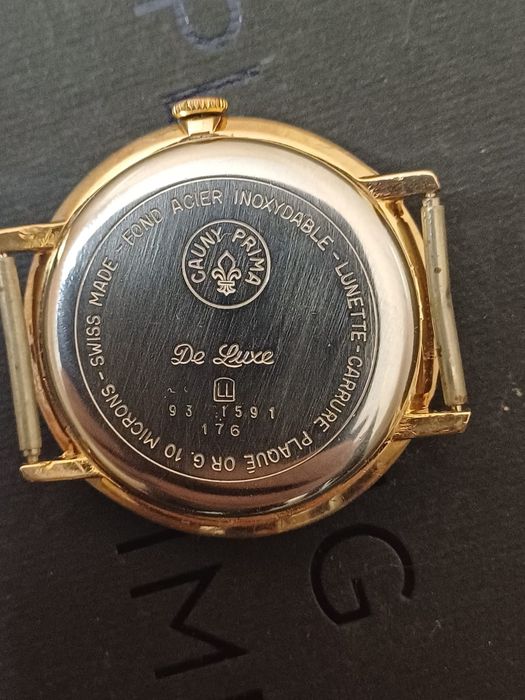 Ceas vintage Cauny De Luxe  36 mm