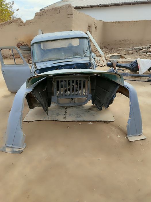 Gaz 53 kabena krelo ablsofka zadni mos predni mos  sotiladi l