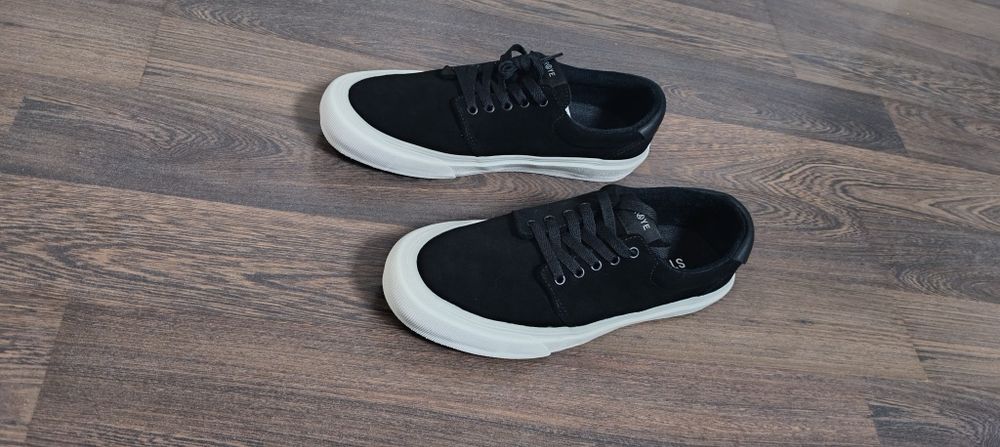 Макасы черные замшевые