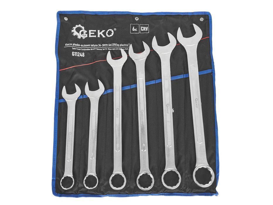 Set 6 chei combinate fixe si inelare satinate crv 34-50mm - pentru cam