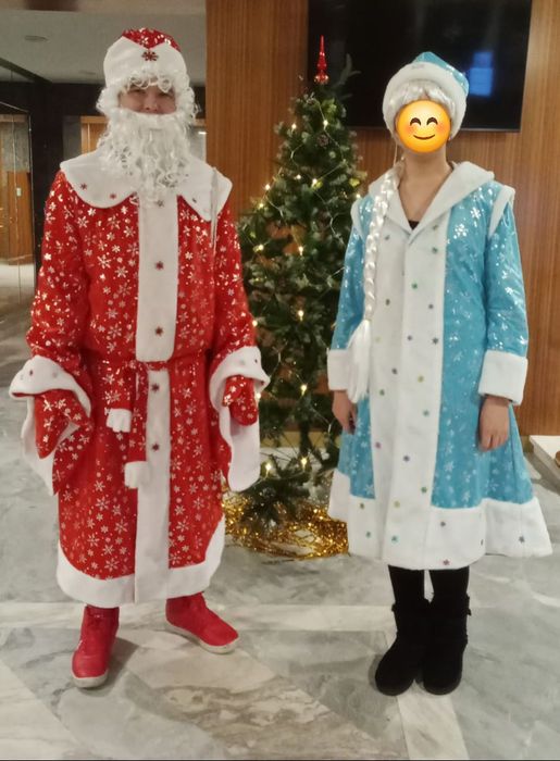 Прокат костюмов деда Мороза и Снегурочки