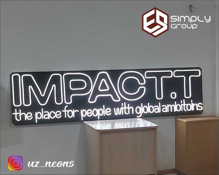 Неонового вывески на заказ