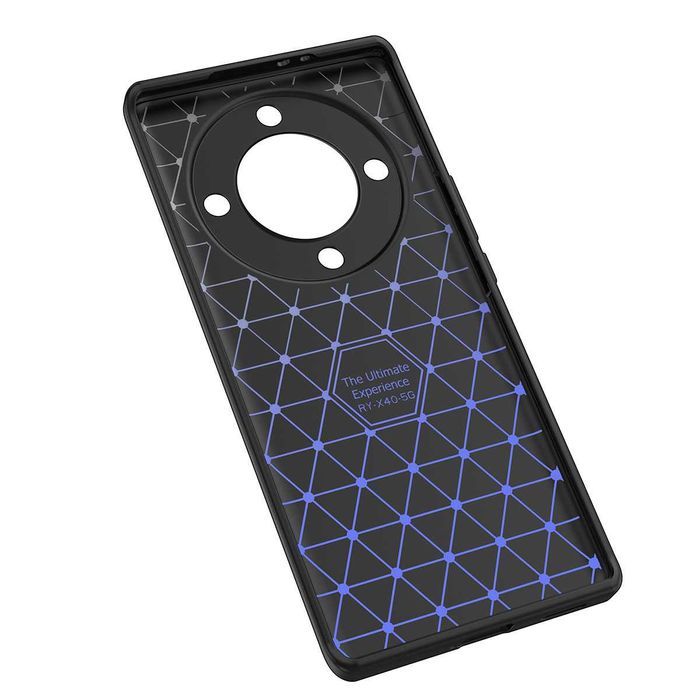 Honor Magic6 Lite / Magic5 Lite - Луксозен Кожен Кейс Гръб AF