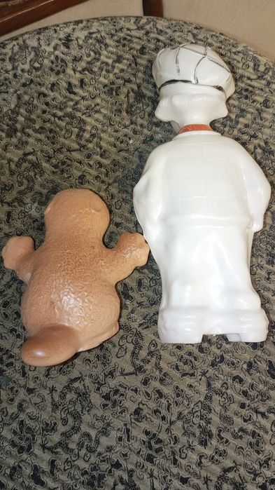 Коллекционные  фигурки СССР Клоун, бобер