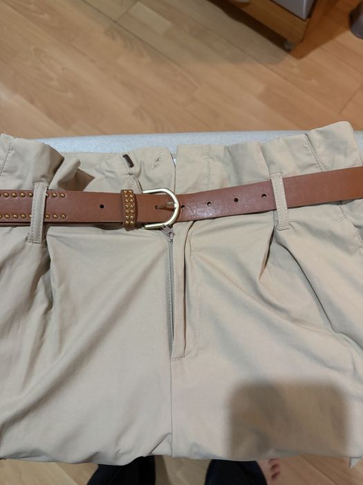 Pantaloni Zara moderni cu buzunare laterale