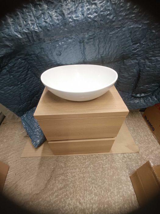 Порцеланова купа и двоен клик сифон