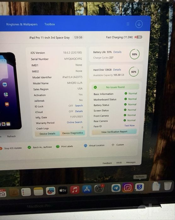 Ipad pro 11 M1.