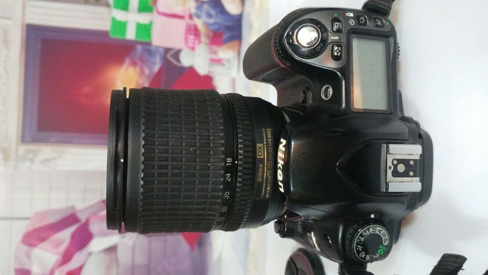 Nikon D80 + обектив AF-S Nikkor 18-135 mm.+Светкавица Olympus FL40