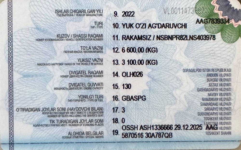 Самосвал исузи 2022