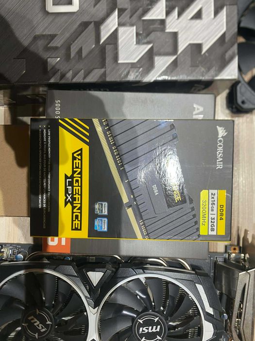 ТОП ОФЕРТА - B450 Steel Legend / AMD Ryzen 5 5600 / 32GB RAM / GTX 1070 Ti 8Gb