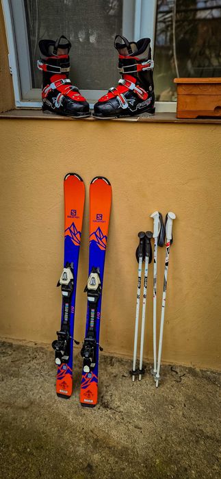 Schiuri copii Allmountain Salomon QST  110cm