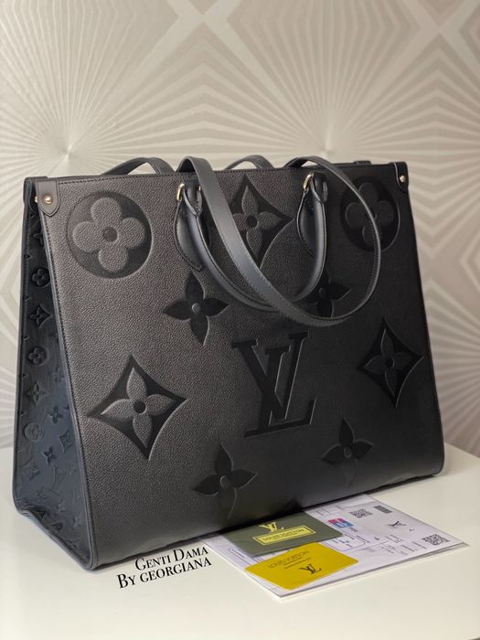 Geanta Louis Vuitton Onthego GM Piele Naturala